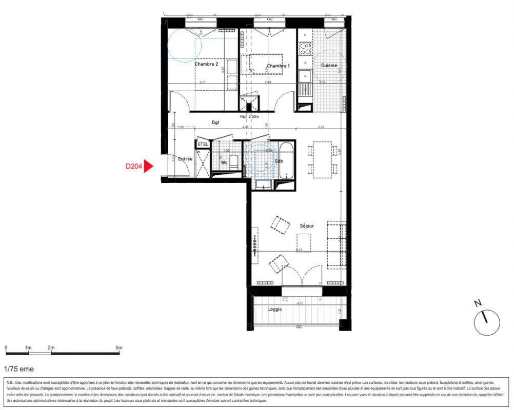 Plan du lot