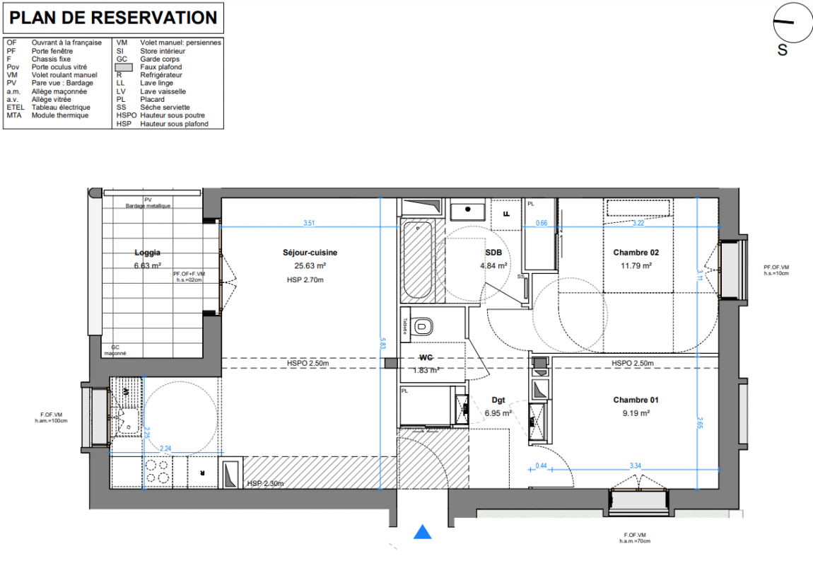 Plan du lot