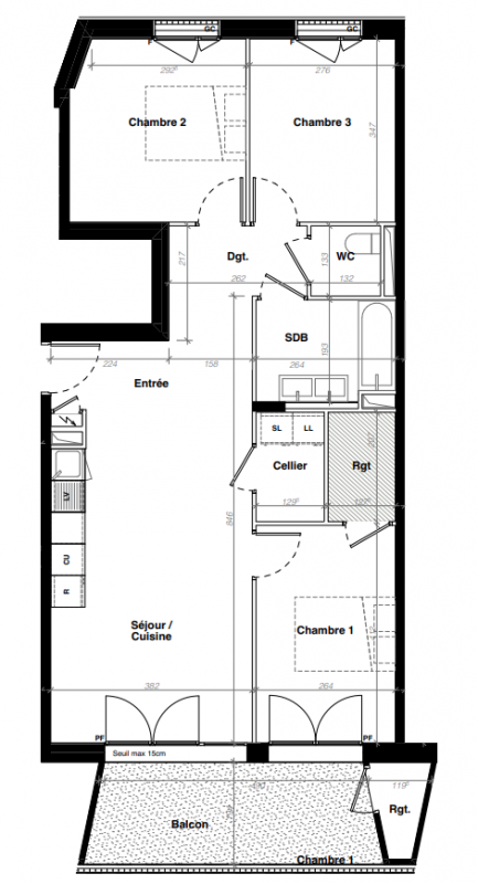 Plan du lot