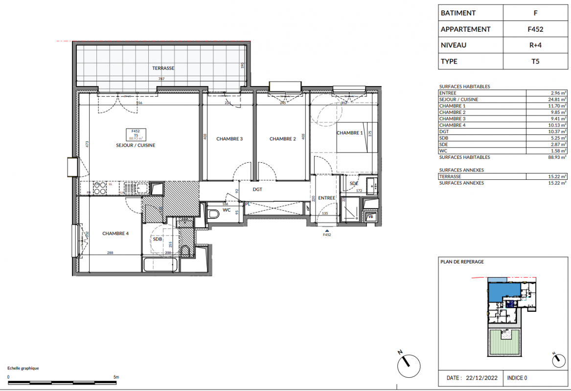 Plan du lot
