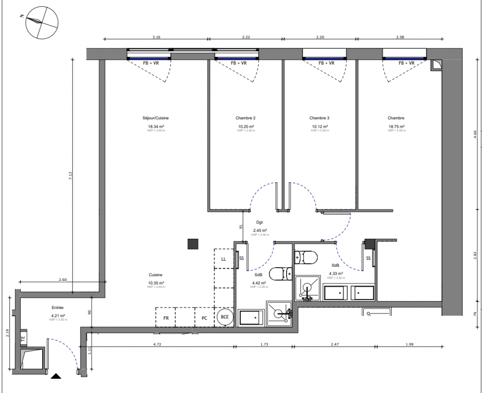 Plan du lot