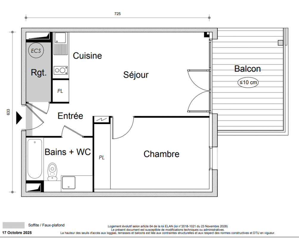 Plan du lot