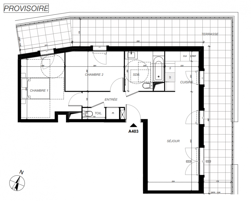 Plan du lot