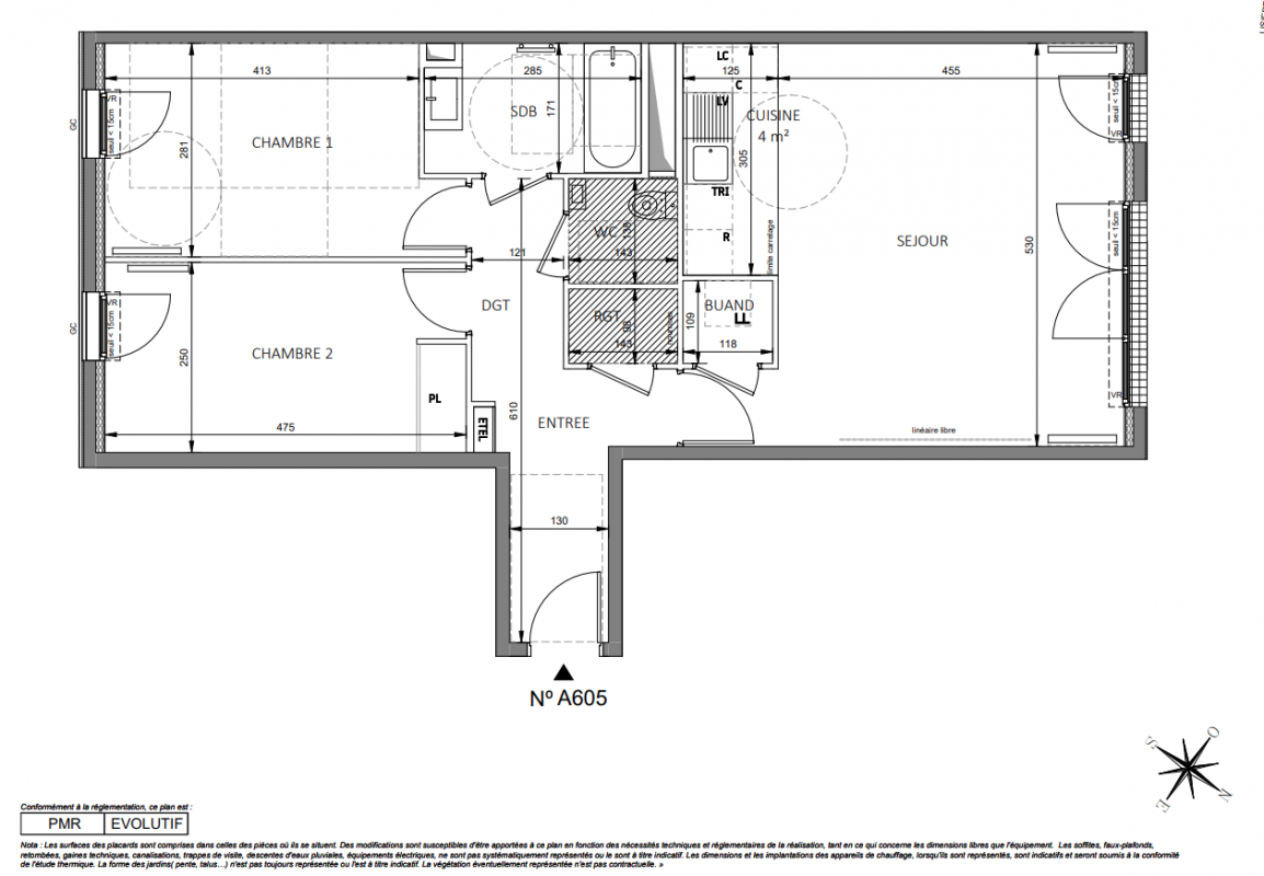 Plan du lot