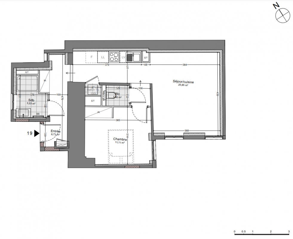 Plan du lot
