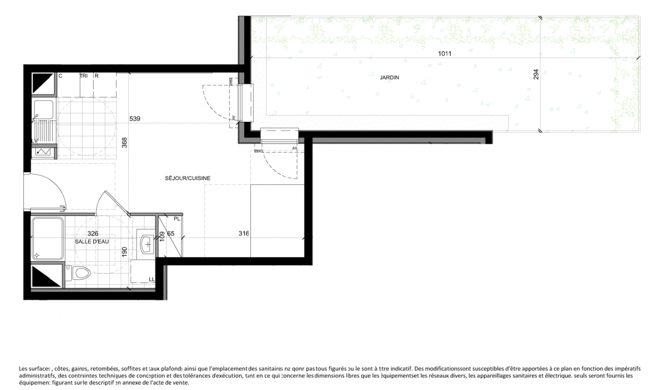Plan du lot