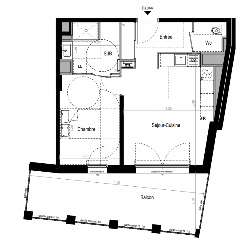 Plan du lot