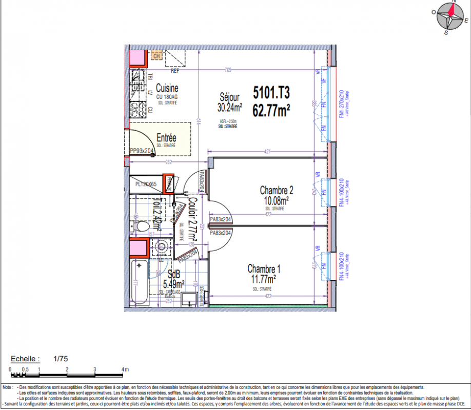 Plan du lot