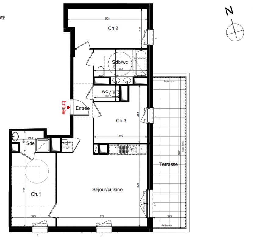 Plan du lot