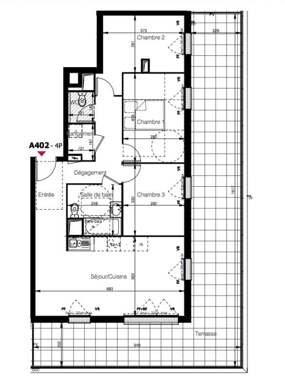 Plan du lot