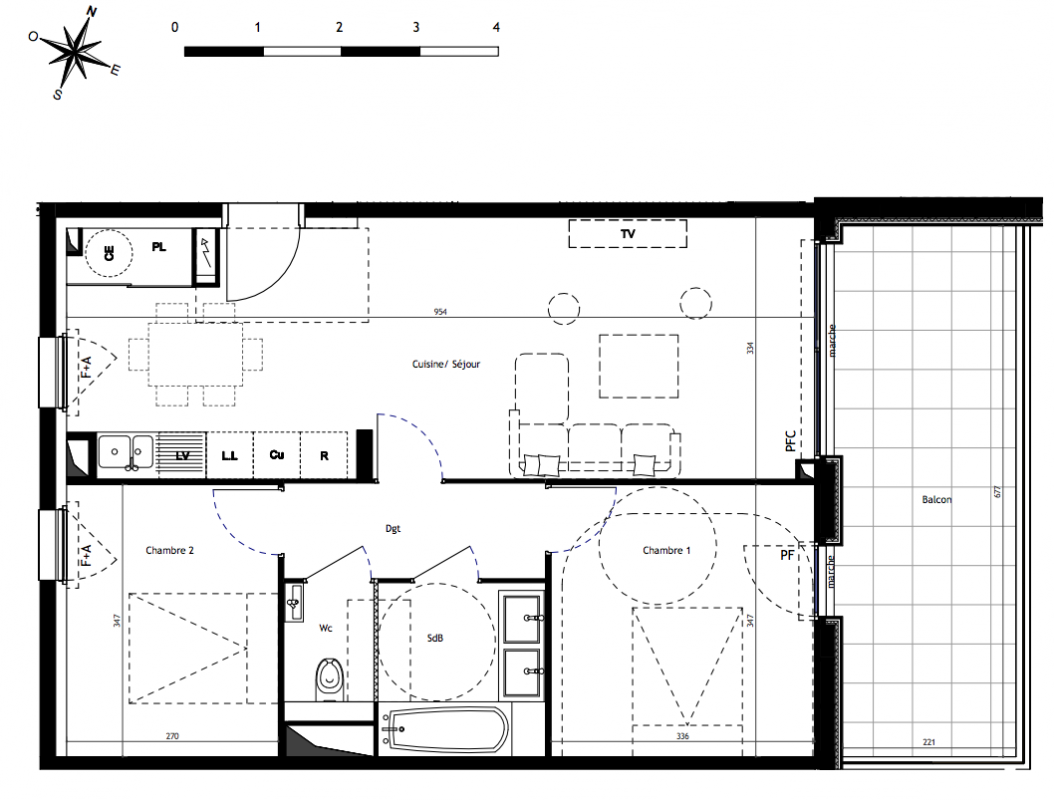 Plan du lot