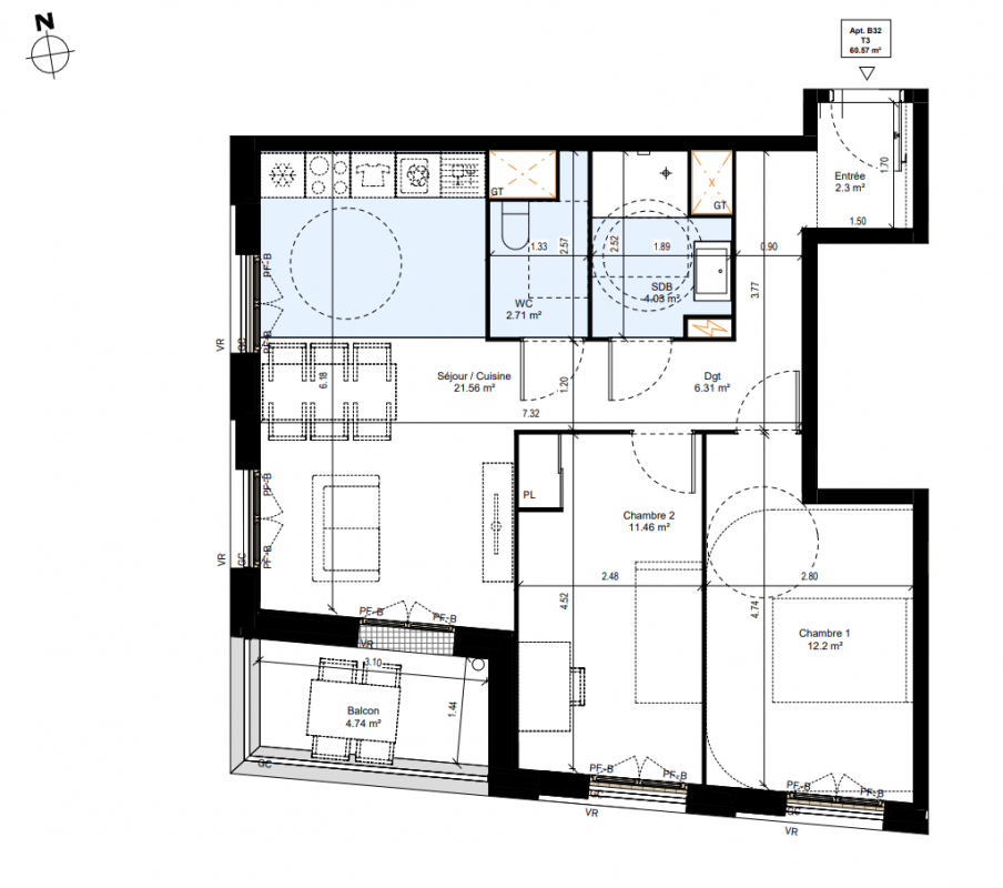 Plan du lot