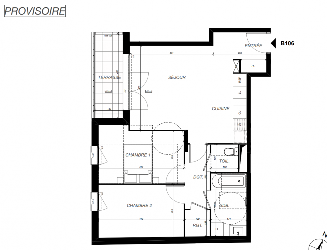 Plan du lot
