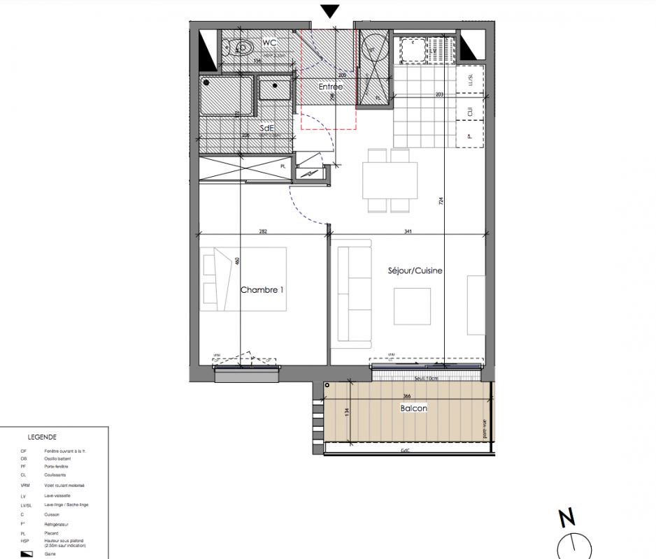 Plan du lot