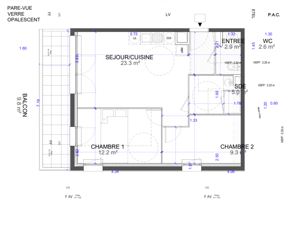 Plan du lot