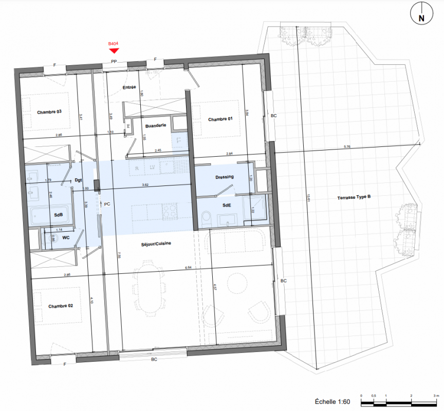 Plan du lot