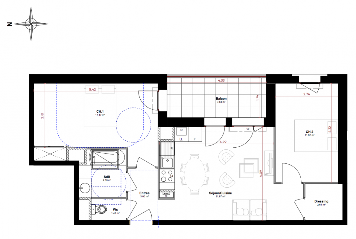Plan du lot