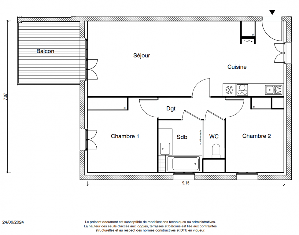 Plan du lot