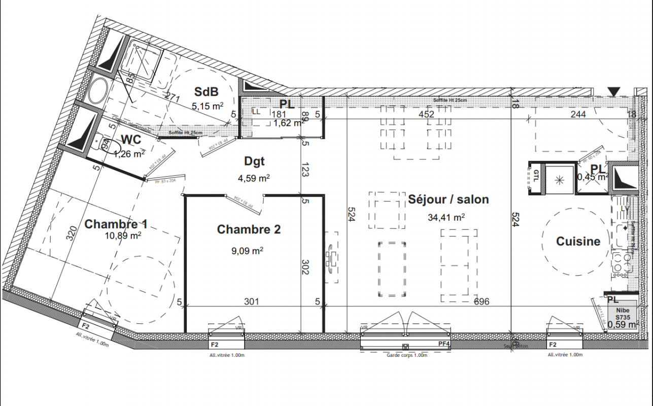 Plan du lot