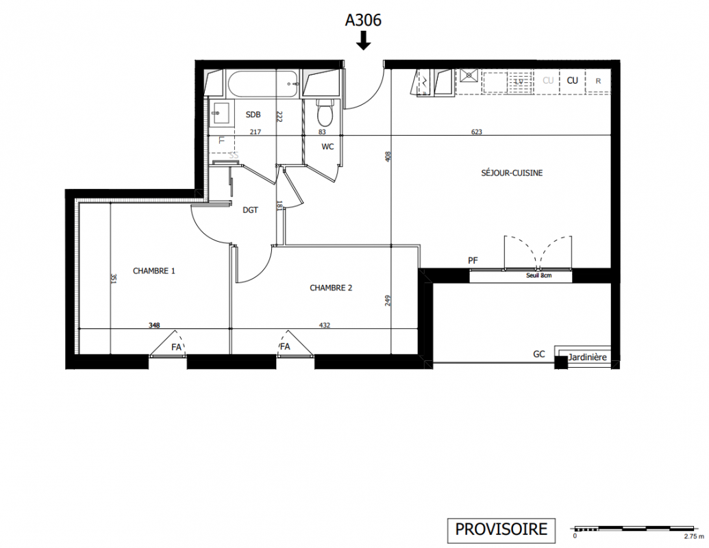 Plan du lot