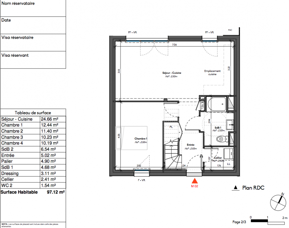 Plan du lot