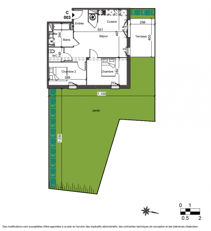 Plan du lot