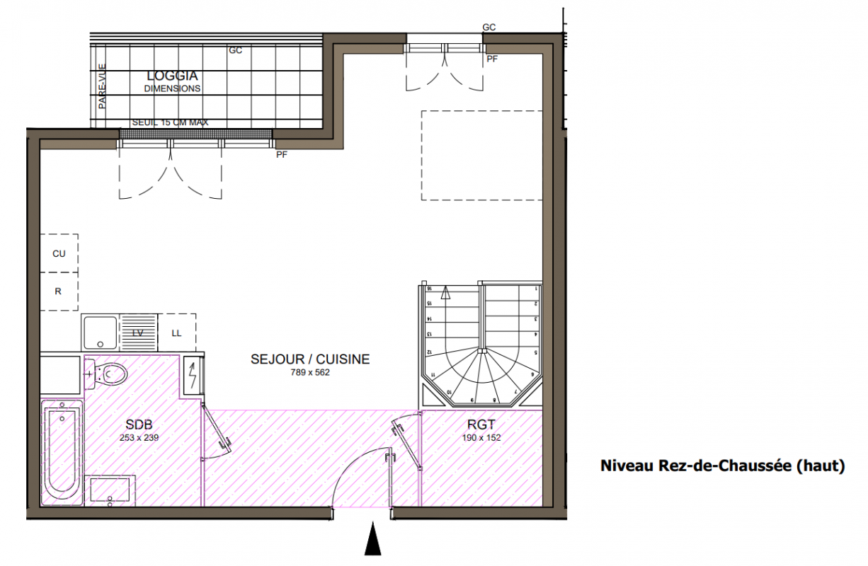 Plan du lot