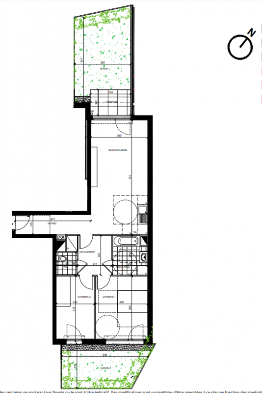Plan du lot