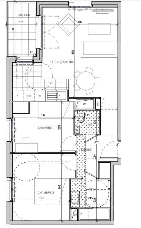 Plan du lot