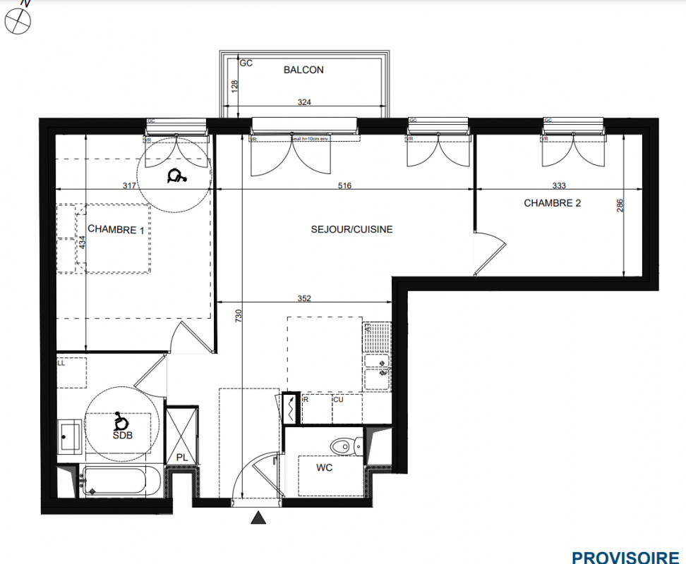 Plan du lot