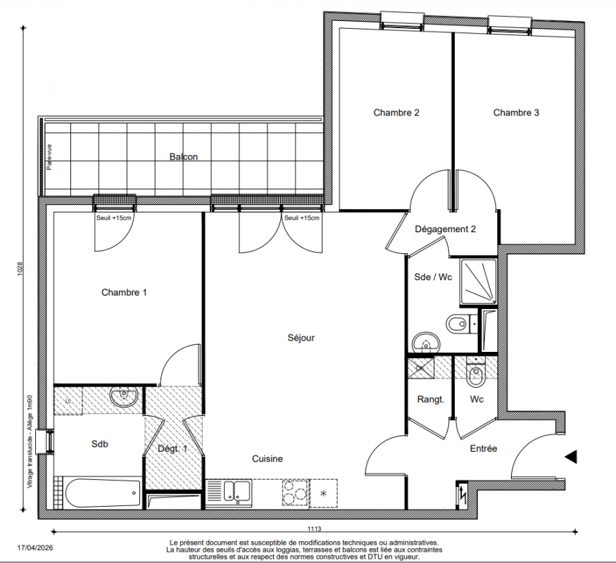 Plan du lot