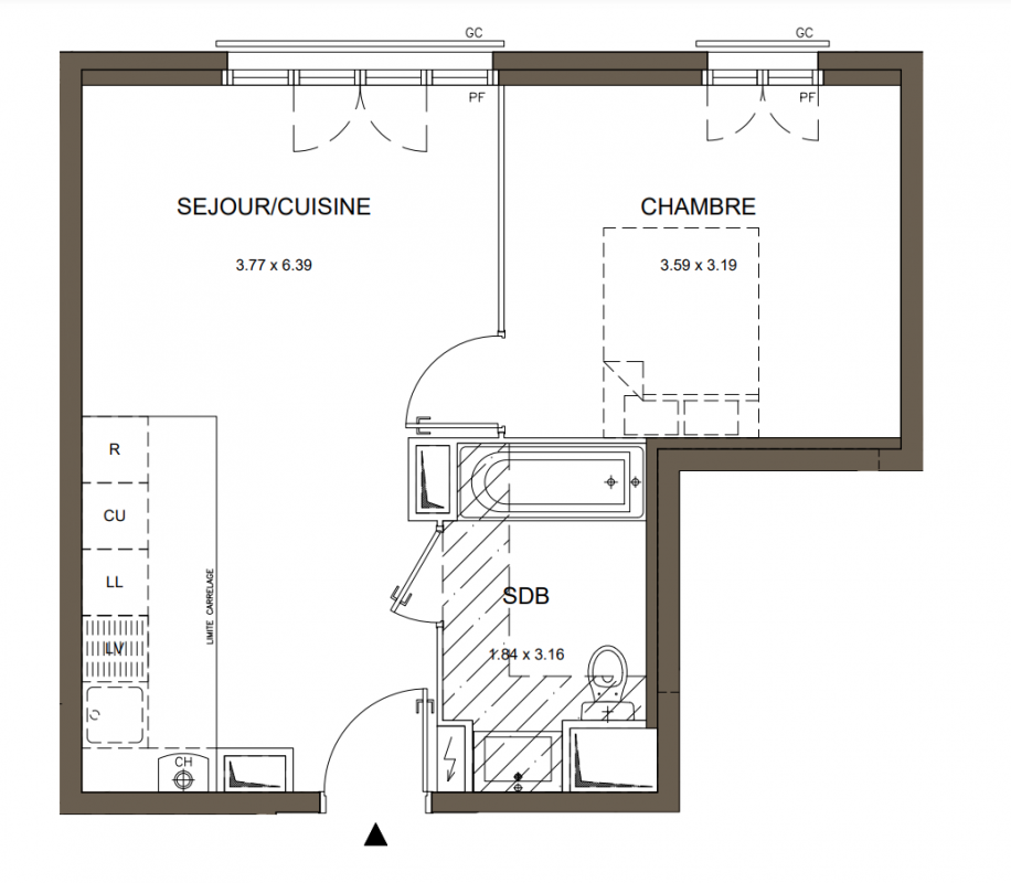 Plan du lot
