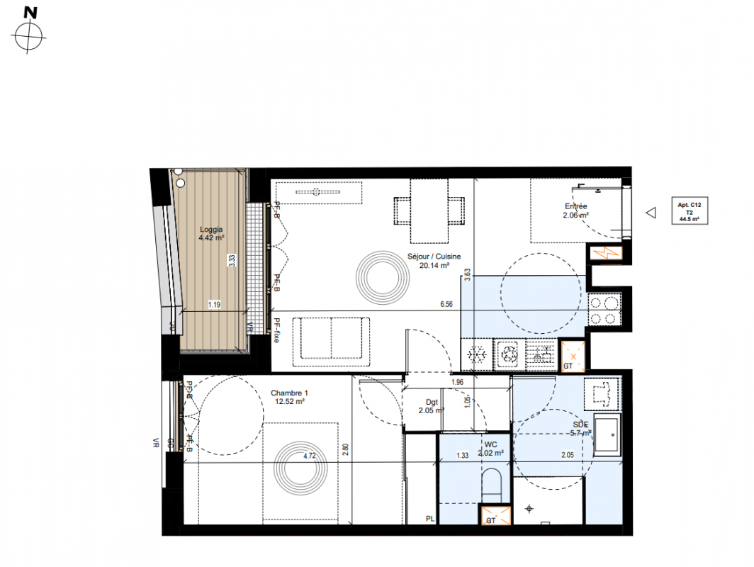 Plan du lot