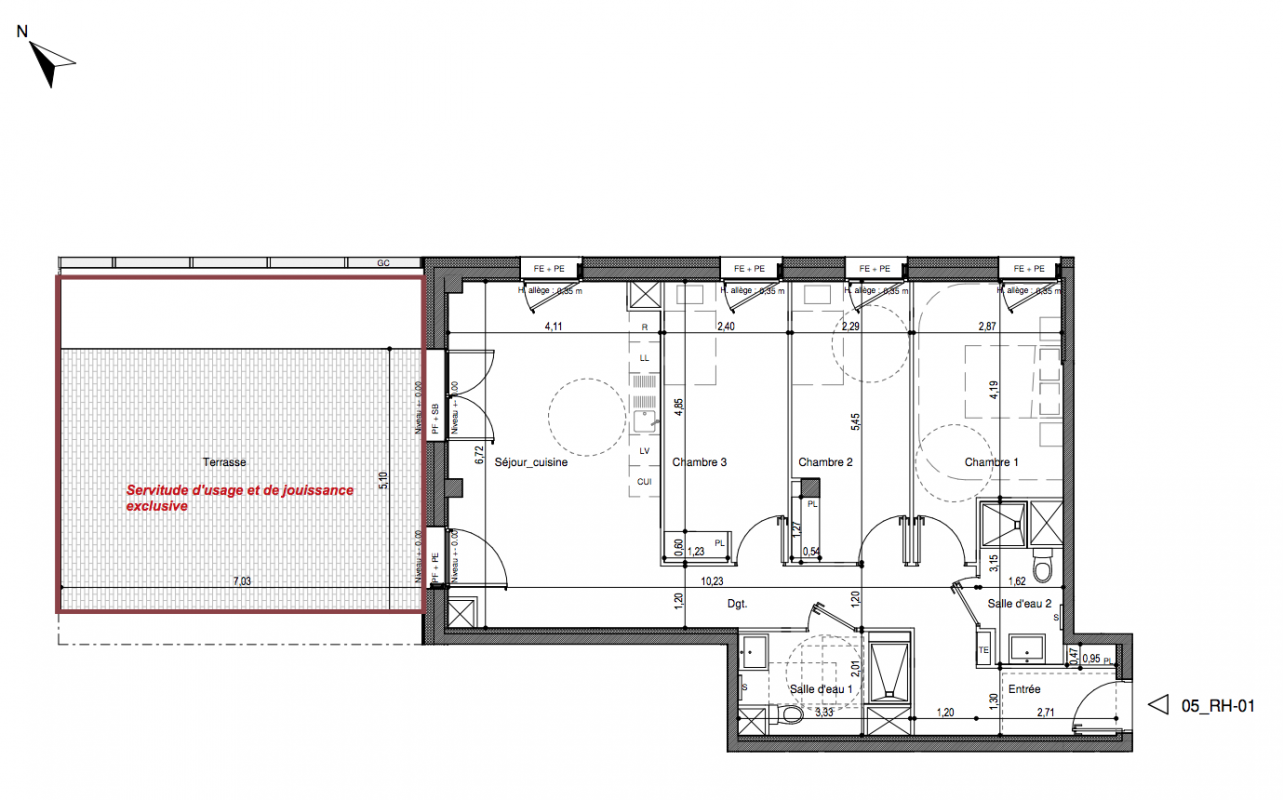 Plan du lot