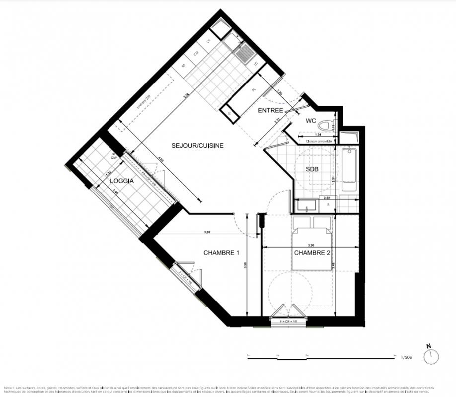 Plan du lot
