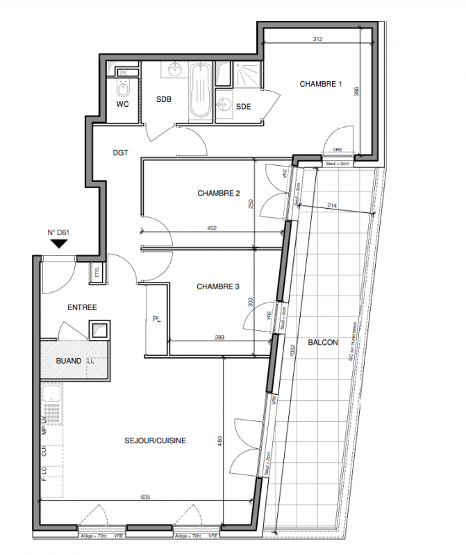 Plan du lot