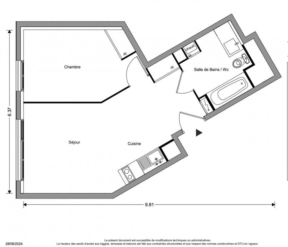 Plan du lot