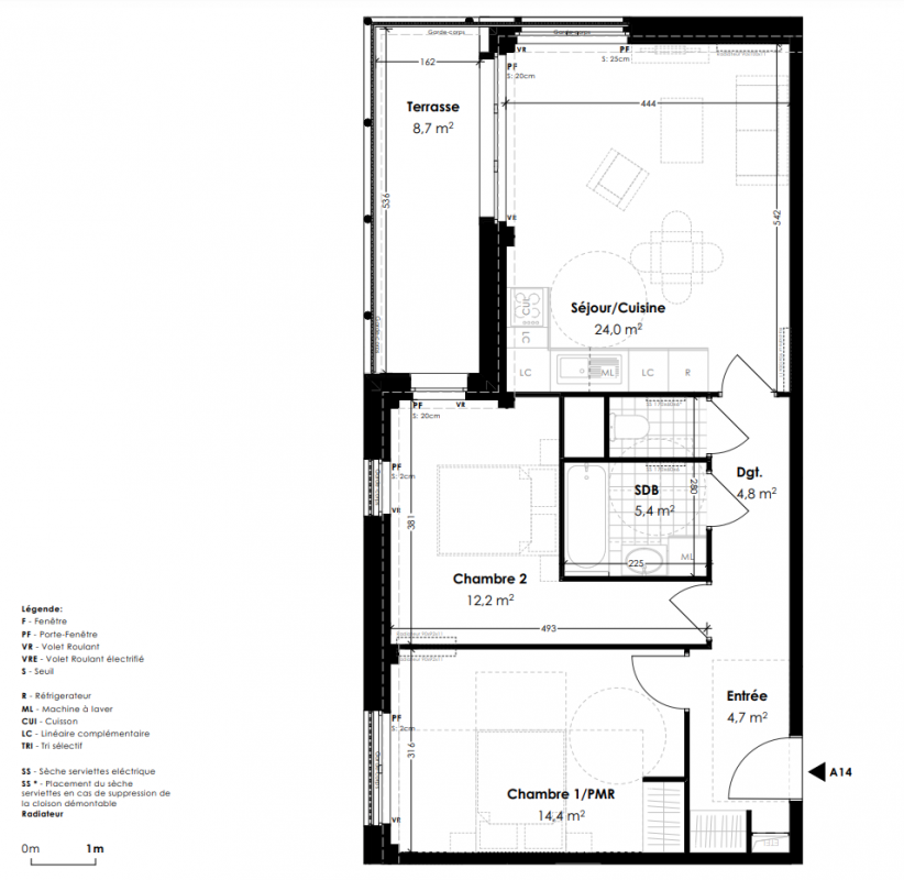 Plan du lot