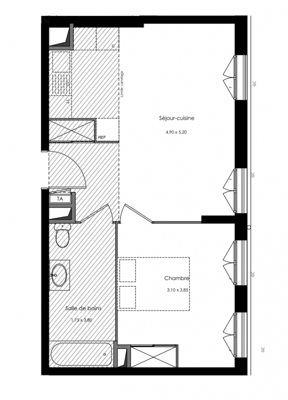 Plan du lot