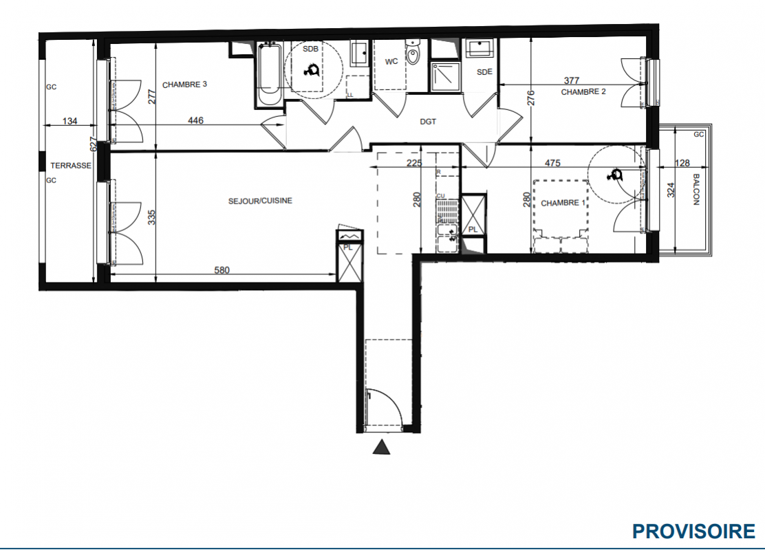 Plan du lot