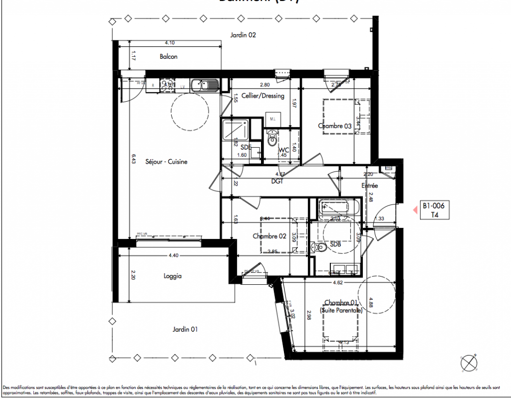Plan du lot
