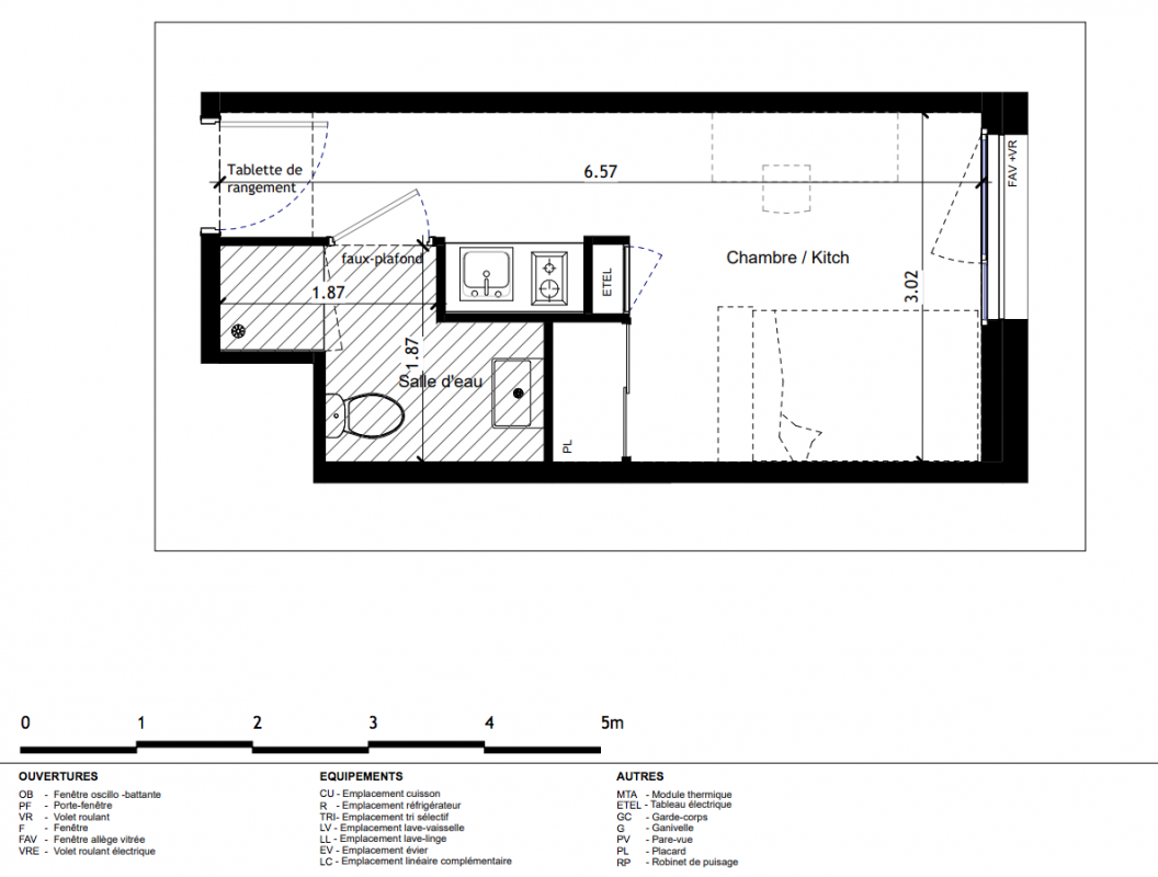 Plan du lot