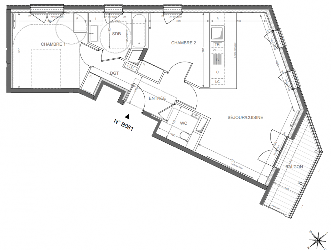 Plan du lot