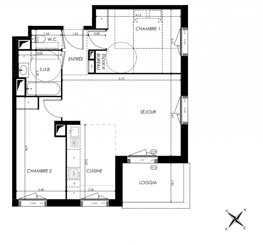 Plan du lot