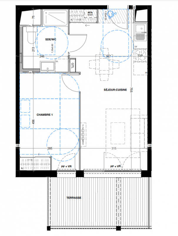 Plan du lot