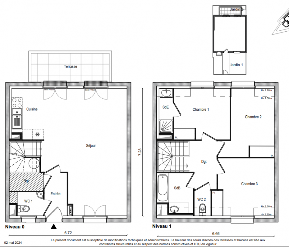 Plan du lot