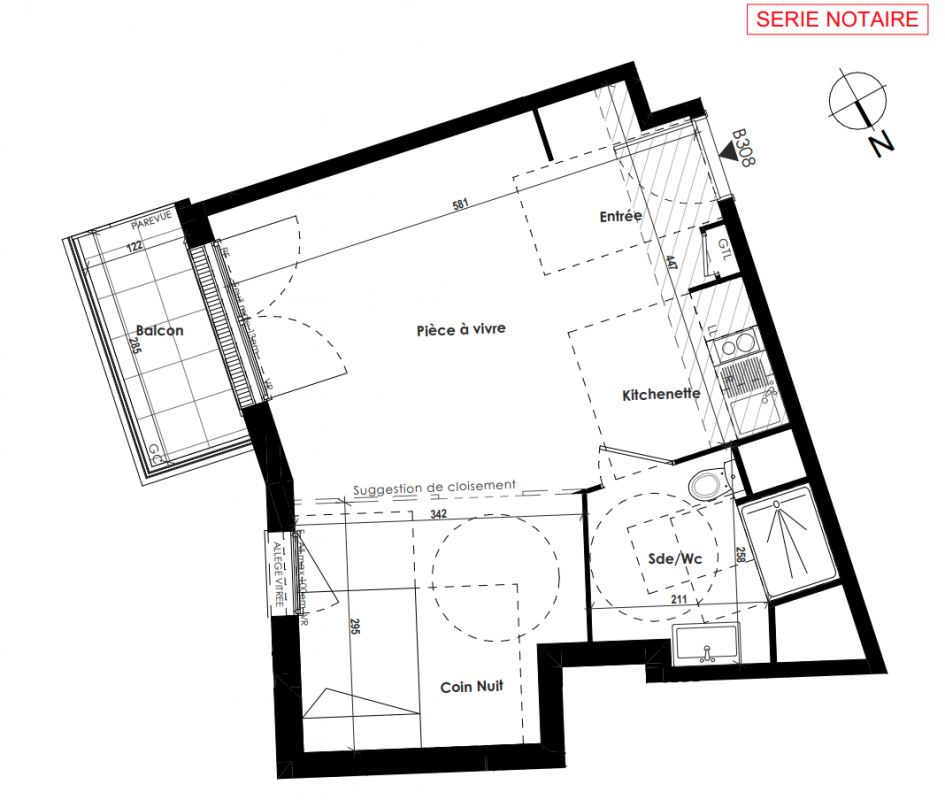 Plan du lot
