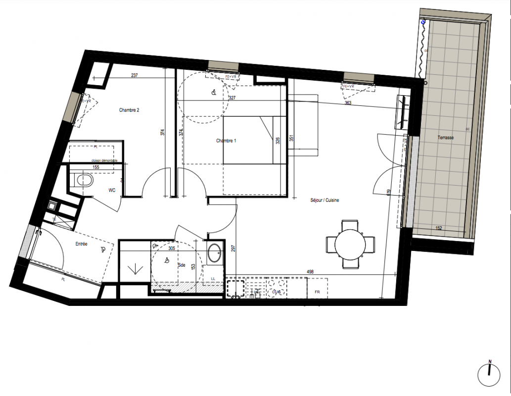 Plan du lot