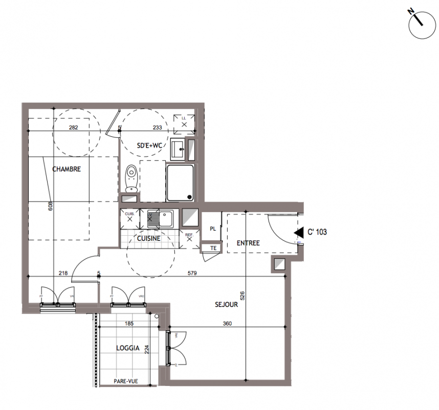 Plan du lot
