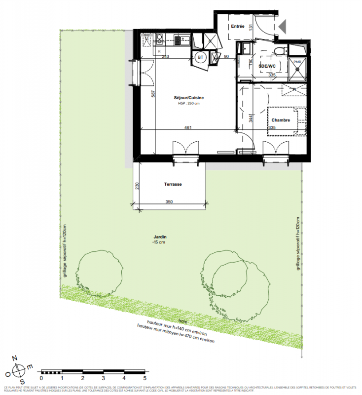 Plan du lot
